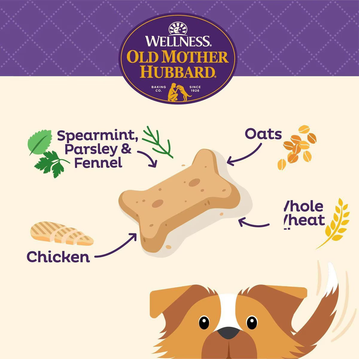 Old Mother Hubbard® Mother's Solutions® Fresh Breath Oven-Baked Dog Biscuits 20 oz