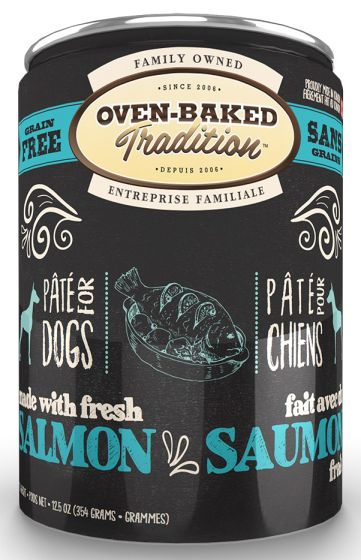 Oven-Baked Tradition Grain Free Salmon Pate Dog 12.5z