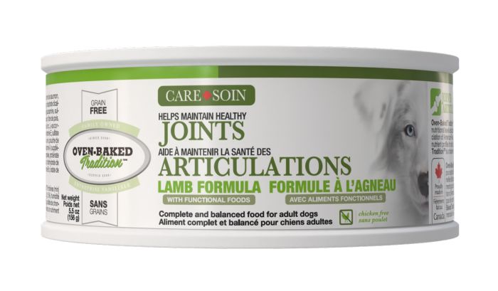 Oven-Baked Tradition Grain Free Care, Joints Lamb Pate Dog