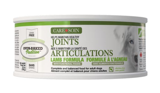 Oven-Baked Tradition Grain Free Care, Joints Lamb Pate Dog