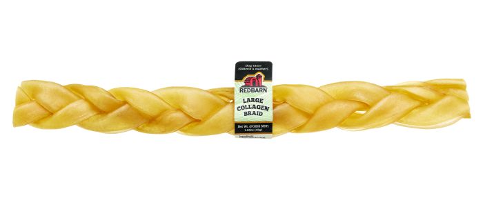 Redbarn Collagen Braids Large Dog