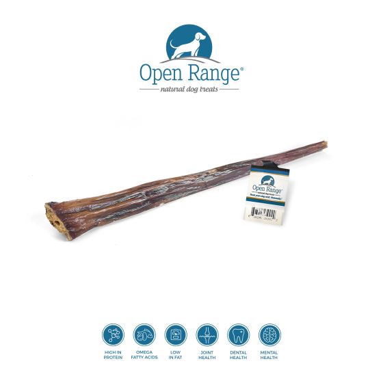 Open Range Beef Chomper Stick Dog 60pc 12in