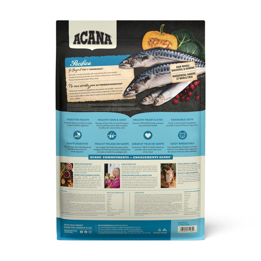 acana Highest Protein, Pacifica Cat Food