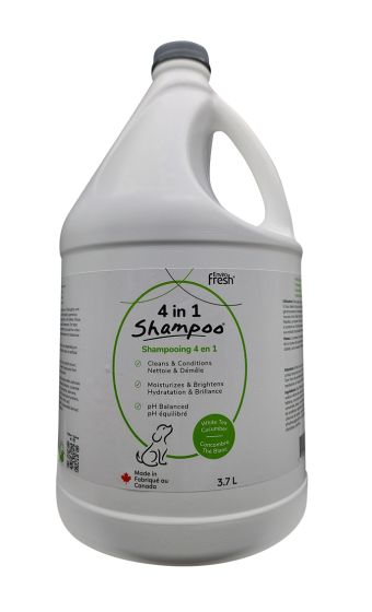 Enviro Fresh 4 in 1 Shampoo White Tea & Cucumber Dog 3.7L