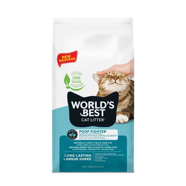 World's Best Cat Litter Poop Fighter