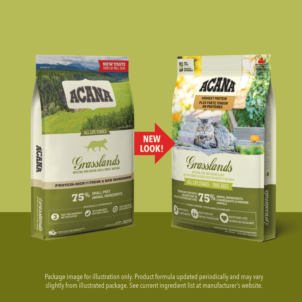 Acana Highest Protein, Grasslands Cat Food