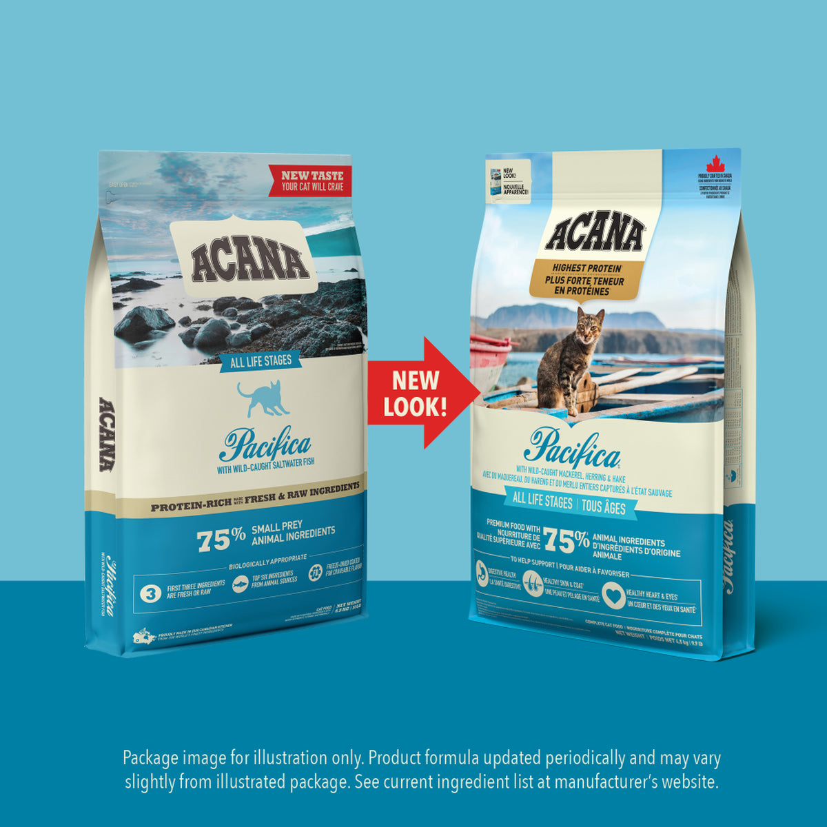 acana Highest Protein, Pacifica Cat Food