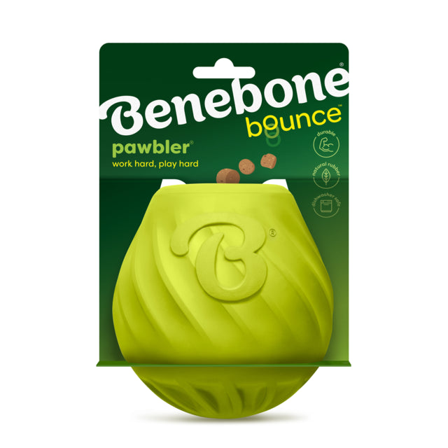 Benebone® bounce™ Rubber Pawbler Dog Toy