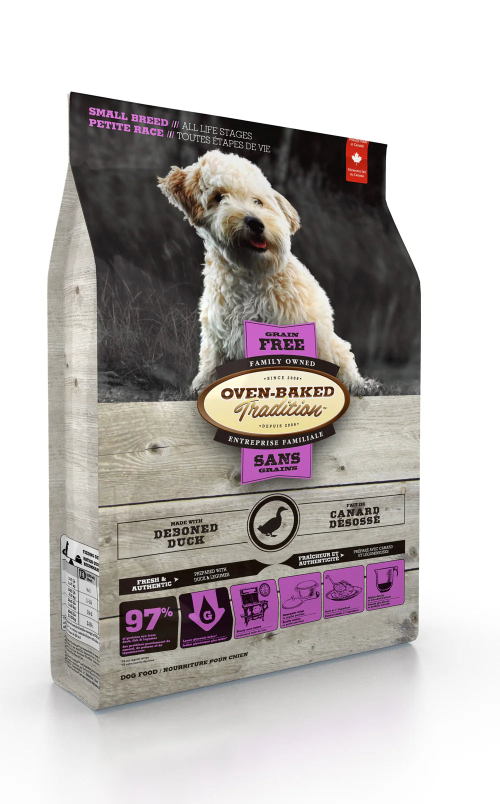 Oven-Baked Tradition Small Breed All Life Stages Duck Dog 5lb