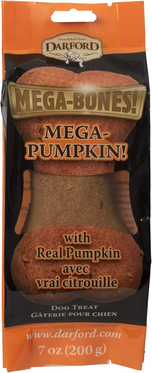 Darford® Mega Bones Pumpkin Flavored Dog Treat