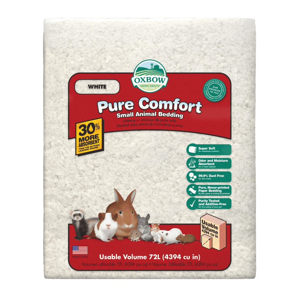 Oxbow Animal Health™ Pure Comfort™ Small Animal Bedding White 72L