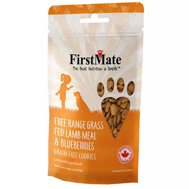 FirstMate Dog Treats Lamb with Blueberry 8oz
