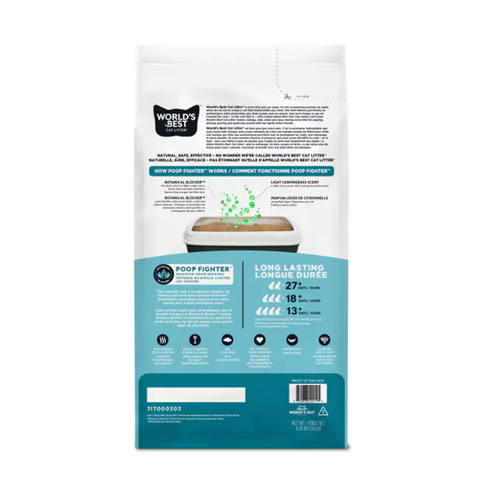 World's Best Cat Litter Poop Fighter