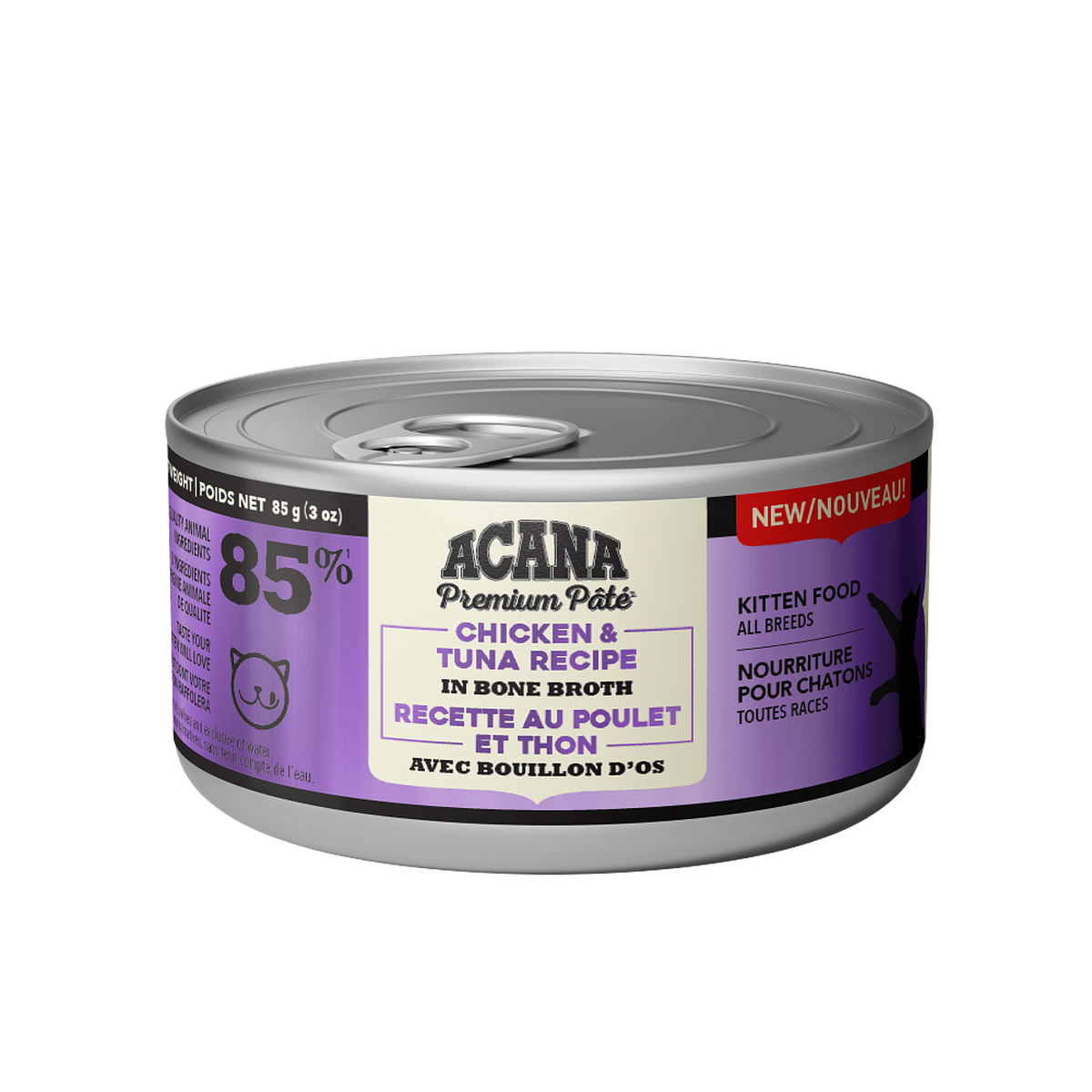 ACANA Premium Pâté, Chicken & Tuna Kitten Recipe