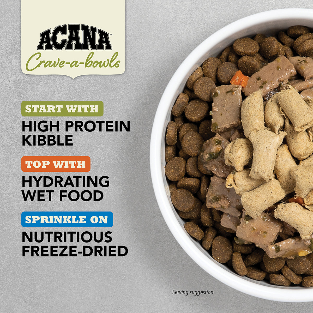 ACANA Premium Chunks Wet Dog Food Beef Recipe in Bone Broth 363g