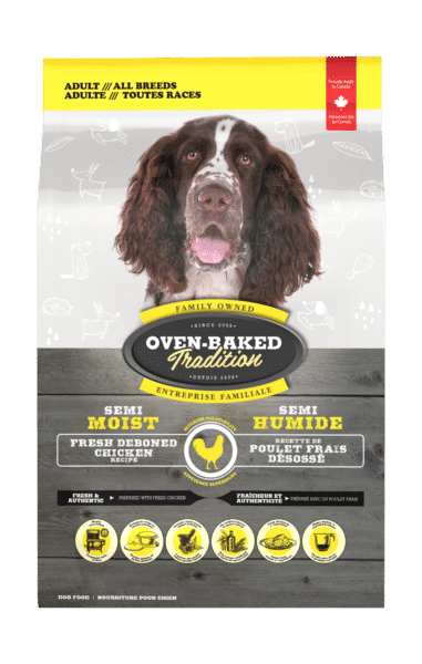Oven-Baked Tradition Semi-moist adult dog food for all breeds – Chicken
