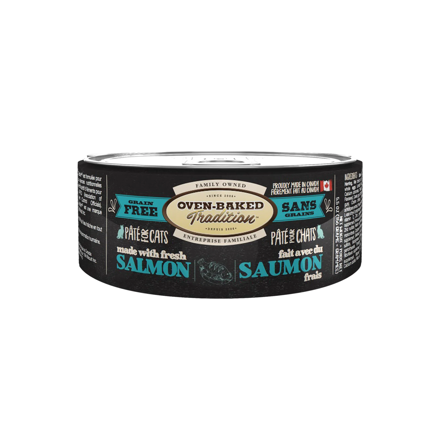 Oven-Baked Tradition Grain Free Salmon Pate Cat 5.5oz