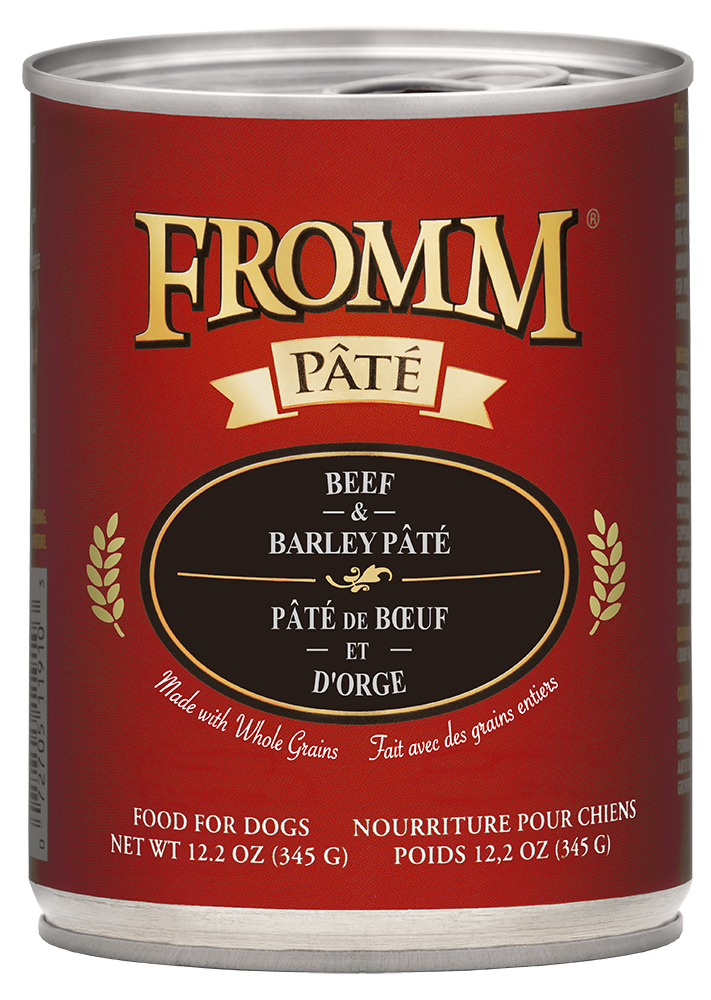 FROMM® BEEF & BARLEY PÂTÉ WET DOG FOOD