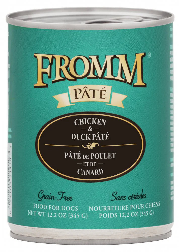 FROMM® CHICKEN & DUCK PÂTÉ WET DOG FOOD