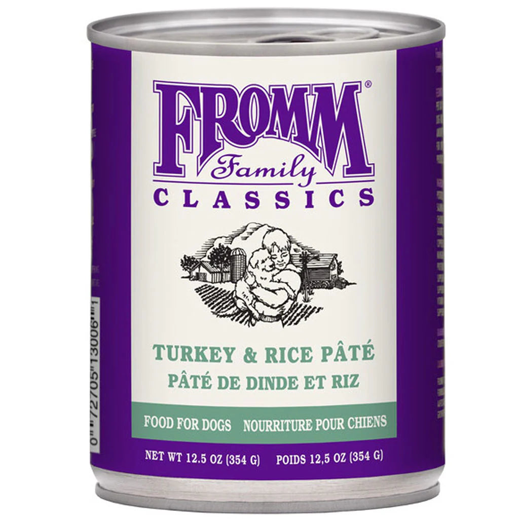 FROMM® CLASSIC TURKEY & RICE PÂTÉ WET DOG FOOD