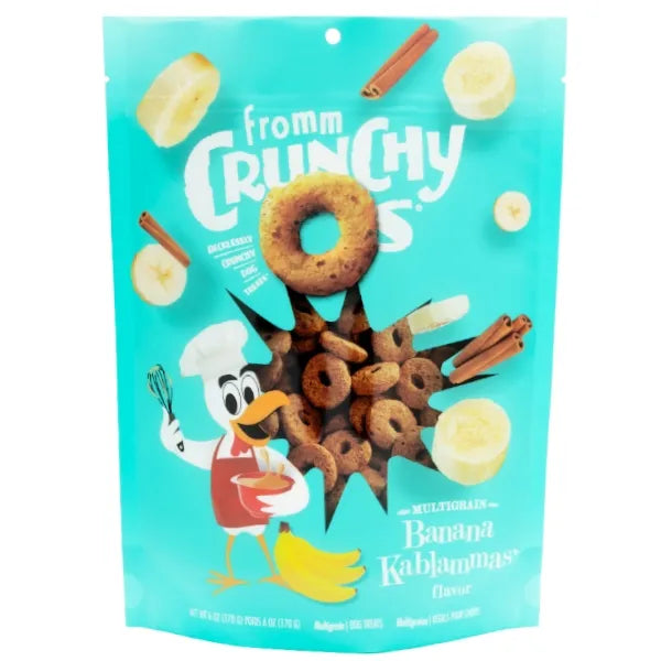 FROMM® CRUNCHY O'S® BANANA KABLAMMAS™ MULTIGRAIN DOG TREAT