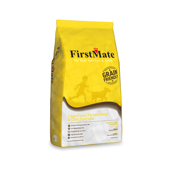 FirstMate Cage Free Chicken & Oats Dog Food Formula