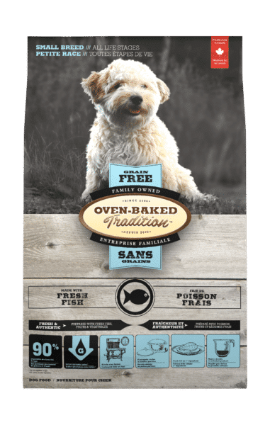 Oven-Baked Tradition Grain-Free All Life Stage Small Breed Dog Food – Fish