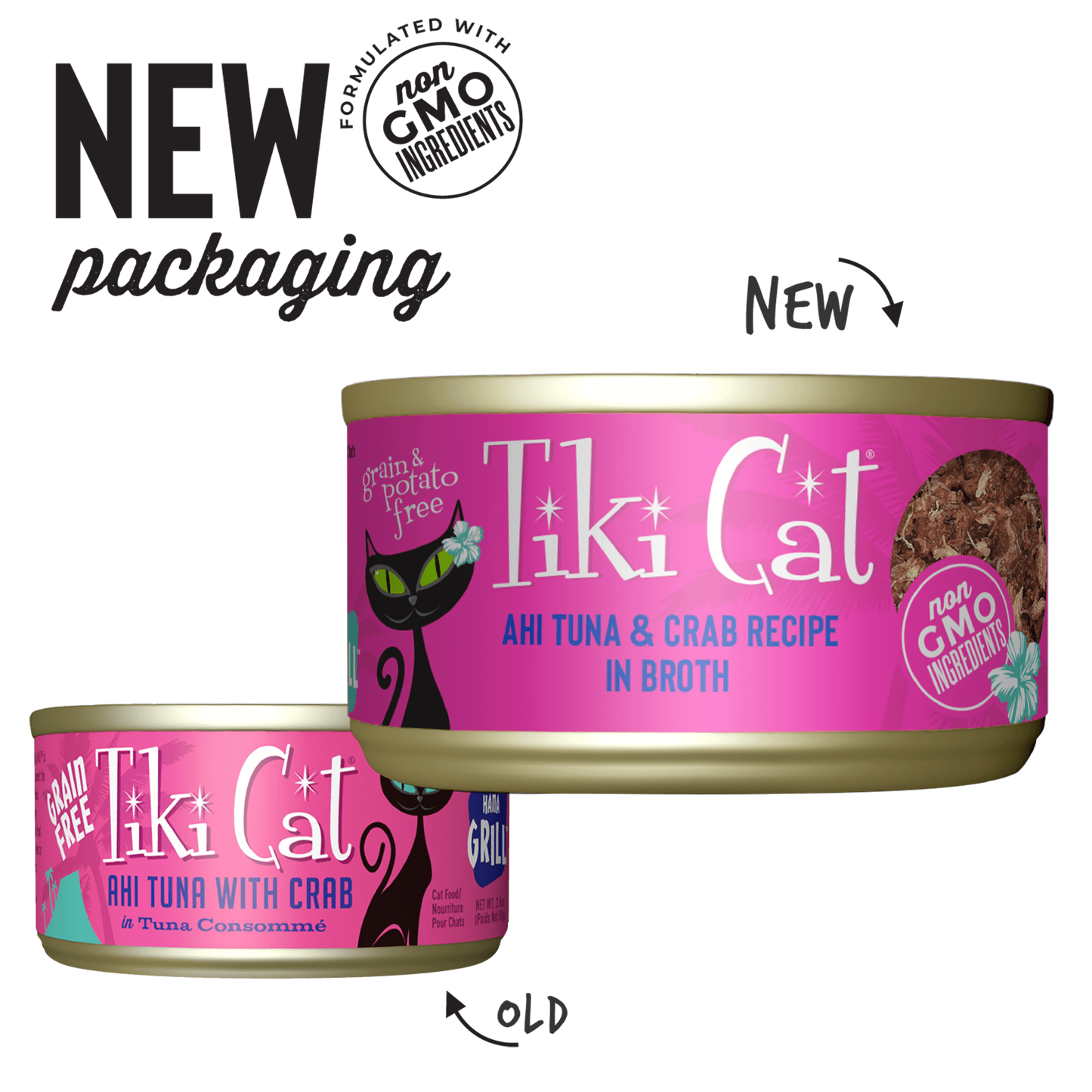 Tiki Cat® Grill™ Tuna & Crab Surimi Recipe Wet Cat Food