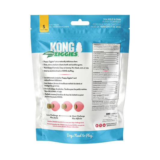 KONG Ziggies Enhanced Puppy Small 7oz