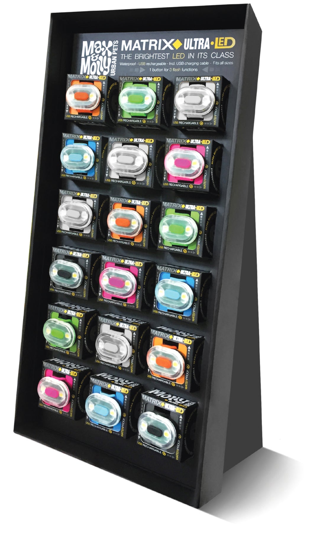 Max & Molly Urban Pets Matrix Ultra LED Safety Light