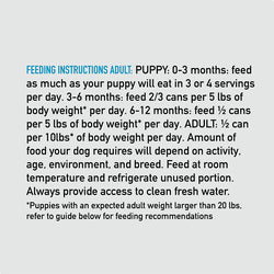 ORIJEN Premium Wet Dog Food Puppy Poultry + Fish Pate Recipe 363g