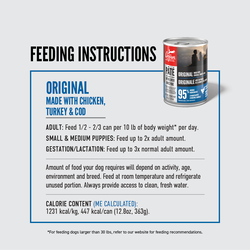 ORIJEN Pate Wet Dog Original with Liver 363g