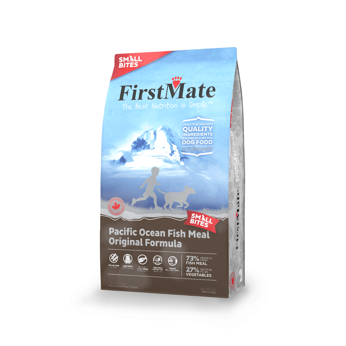Pacific Ocean Fish Meal Original Formula Small Bites