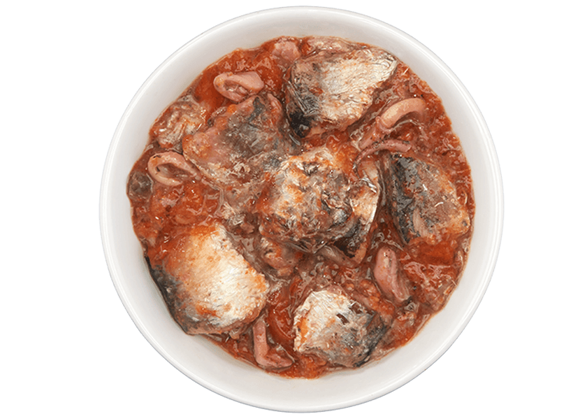 Tiki Cat® Grill™ Mackerel & Sardines Recipe in Calamari Consommé Wet Cat Food