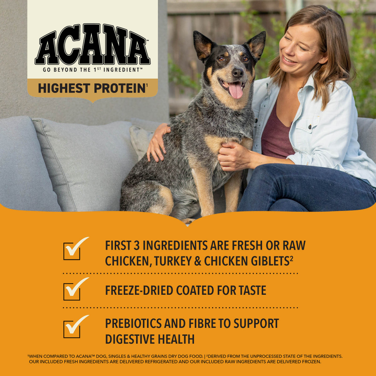 Acana Highest Protein, Wild Prairie™ Dog Food