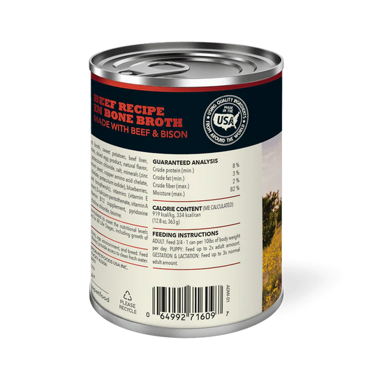 ACANA Premium Chunks Wet Dog Food Beef Recipe in Bone Broth 363g