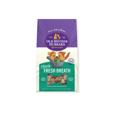 OLD MOTHER HUBBARD® MOTHER'S SOLUTIONS® FRESH BREATH OVEN-BAKED DOG BISCUITS