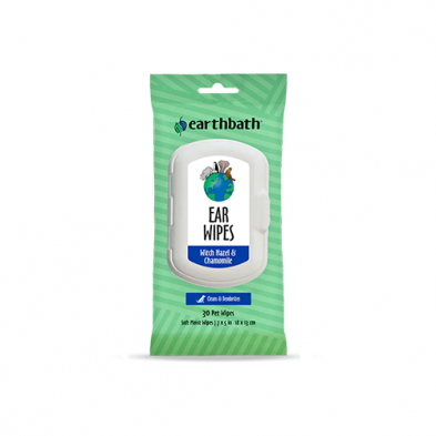 EARTHBATH® GROOMING WIPES EAR WIPES (30CT)EARTHBATH® GROOMING WIPES EAR WIPES (30CT)