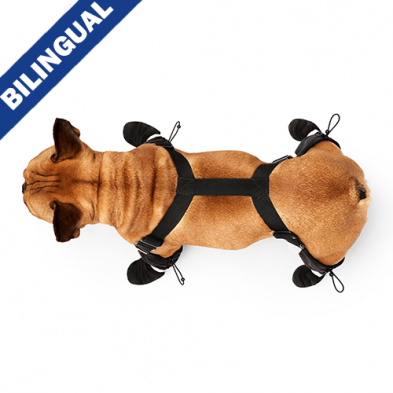Canada Pooch® Suspender Boots Black