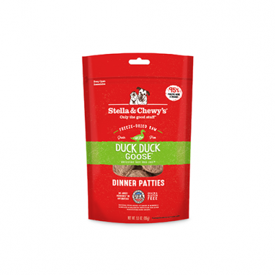 Stella & Chewy's® Duck, Duck, Goose Dinner Patties Freeze-Dried Raw Dog Food 5.5 oz