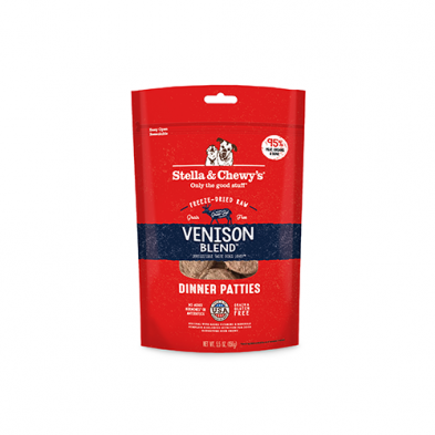 Stella & Chewy's® Venison Blend Dinner Patties Freeze-Dried Raw Dog Food