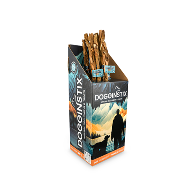 DOGGINSTIX Braided Beef Tripe 24" Natural Dog Chews & Treats