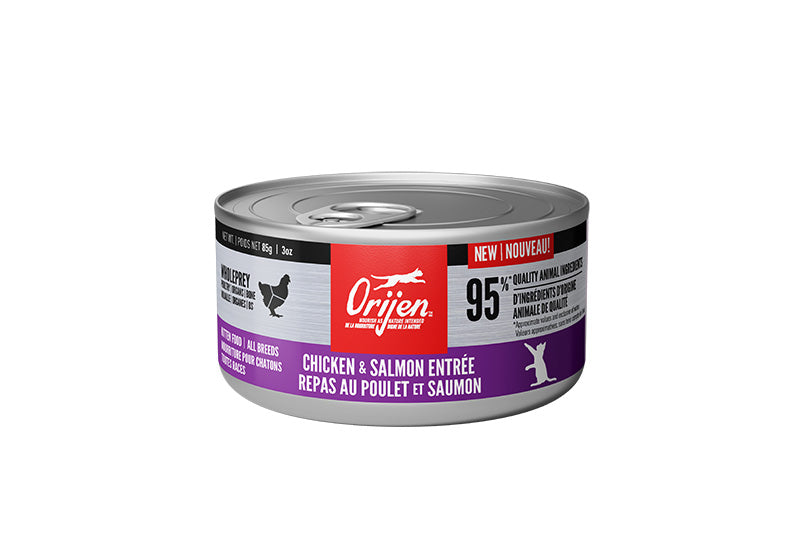 ORIJEN Wet Food - Kitten - Chicken & Salmon Entrée