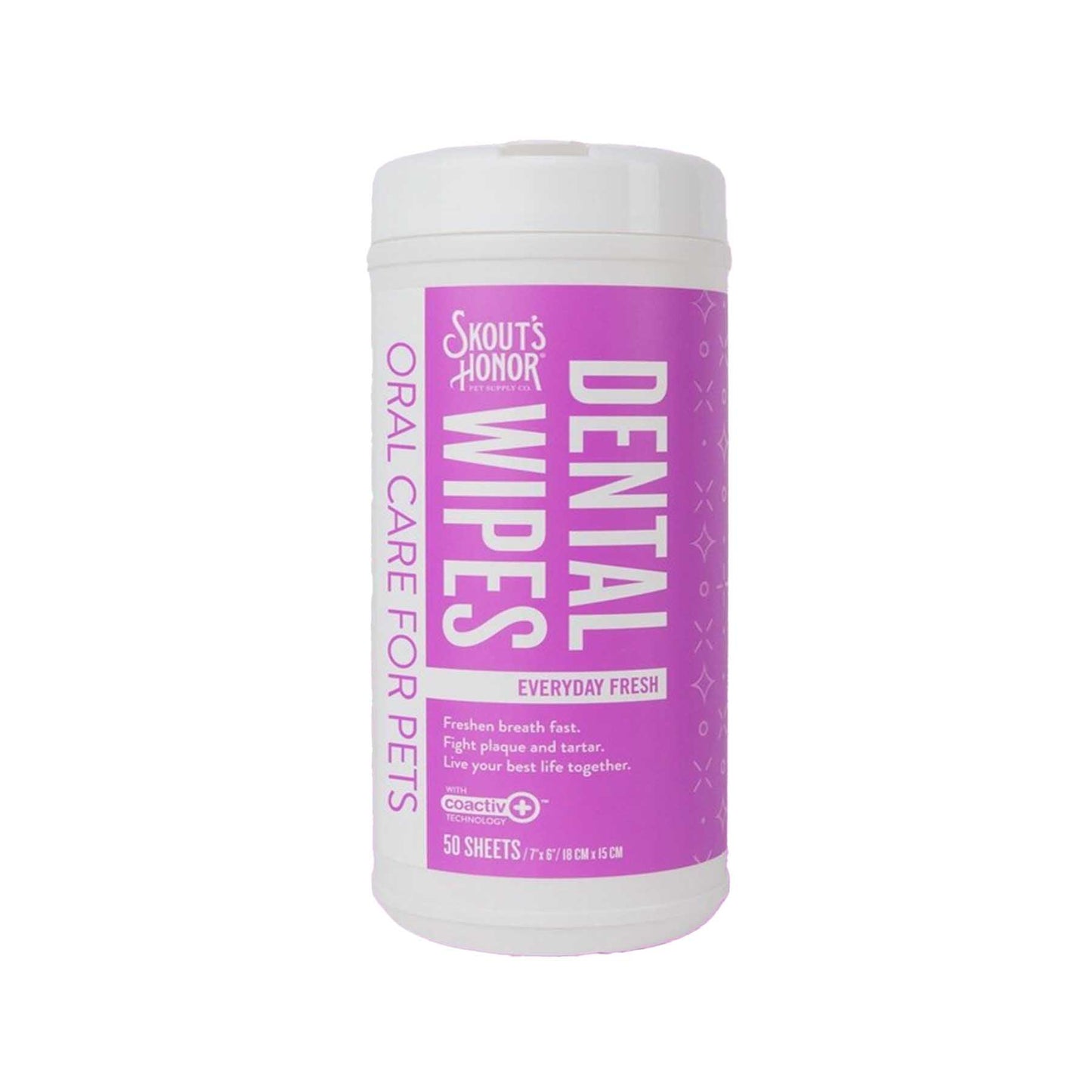 Pet Dental Wipes - Odorless & Flavorless