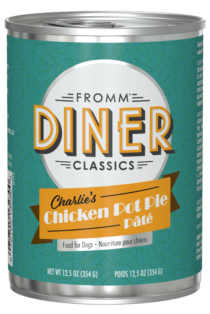 FROMM® DINER CLASSICS CHARLIE’S CHICKEN POT PIE PÂTÉ WET DOG FOOD