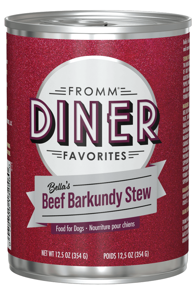 FROMM® DINER FAVORITES BELLA'S BEEF BARKUNDY STEW WET DOG FOOD