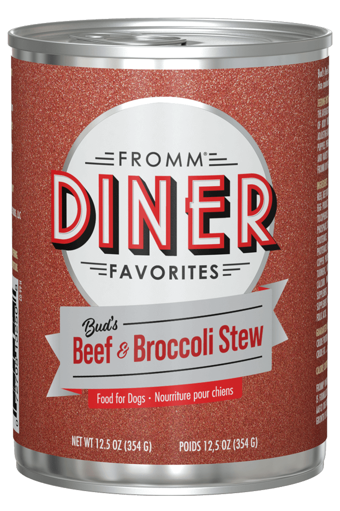 FROMM® DINER FAVORITES BUD'S BEEF & BROCCOLI STEW WET DOG FOOD