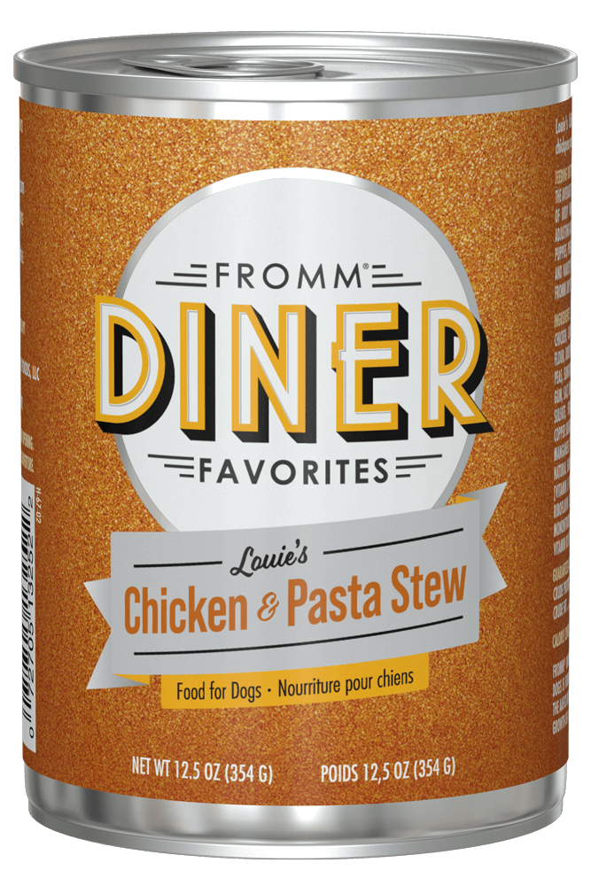 FROMM® DINER FAVORITES LOUIE'S CHICKEN & PASTA STEW WET DOG FOOD