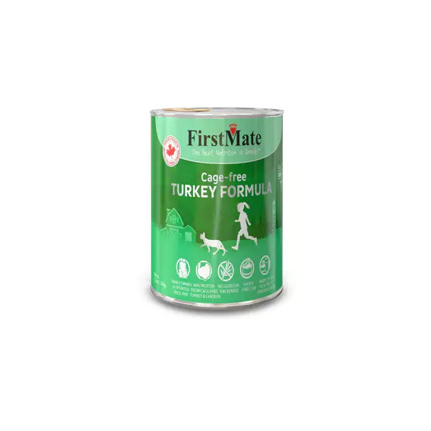 FirstMate Grain Free LID Turkey Dog Can 345g