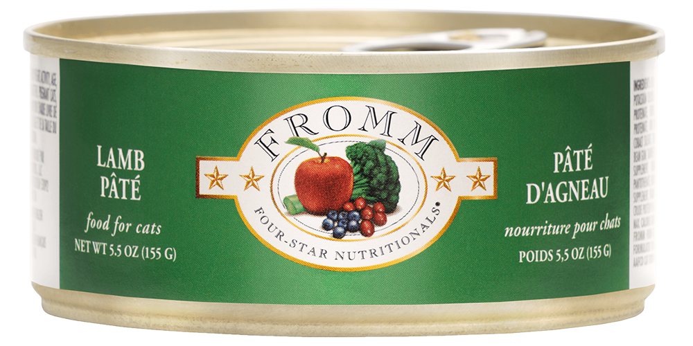 FROMM® FOUR STAR NUTRITIONALS® LAMB PÂTÉ WET CAT FOOD